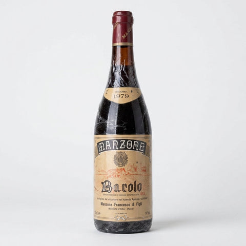 Barolo Manzone Francesco & Figli 1979 – bottle