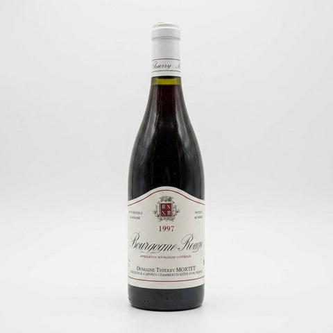 Bourgogne Domaine Thierry Mortet 1997 – bottle