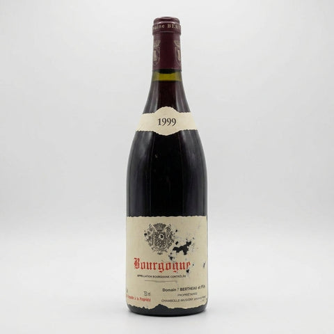 Bourgogne Domaine François Bertheau 1999 – bottle