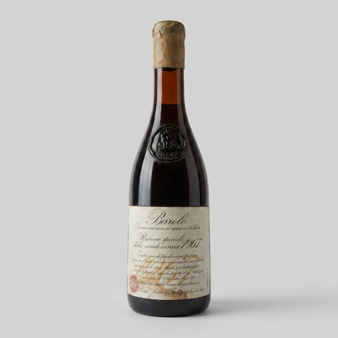 Barolo Riserva Speciale Luigi Bosca & Figli 1967 – bottle