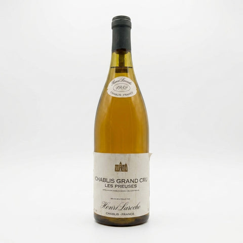 Les Preuses Chablis Grand Cru 1982 – bottle