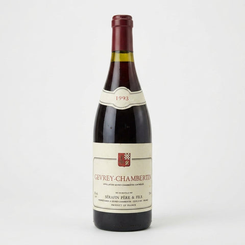 Gevrey Chambertin Sérafin Père & Fils 1993 – bottle