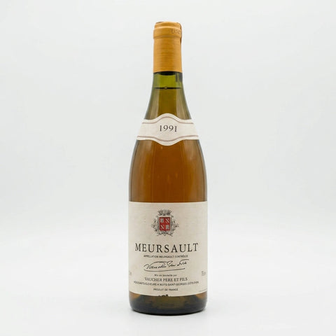 Meursault Vaucher Père et Fils 1991 – bottle