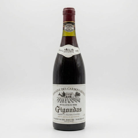 Domaine des Carbonnières Gigondas Domaines Michel Bernard 1985 – bottle