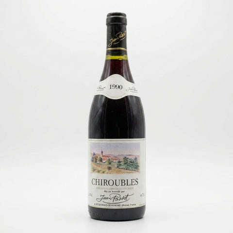 Chiroubles Jean Passot 1990 – bottle