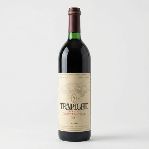 Cabernet Sauvignon Trapiche 1987 – bottle