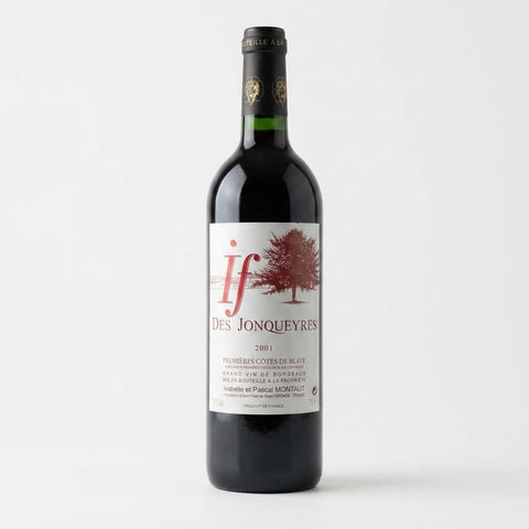 Des Jonqueyres Premières Côtes de Blaye Isabelle et Pascal Montaut 2001 – bottle