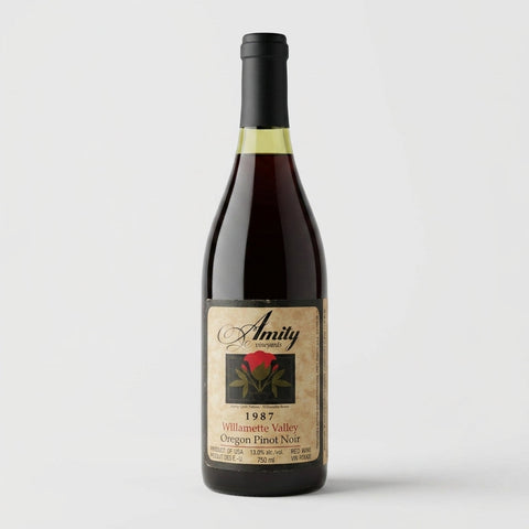 Willamette Valley Amity Vineyards 1987 – bottle