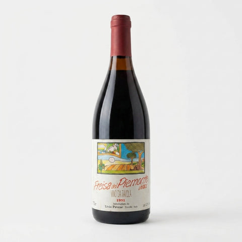 Freisa Livio Pavese 1991 – bottle