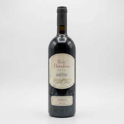Bric Paradiso Roero Carretta 1999 – bottle
