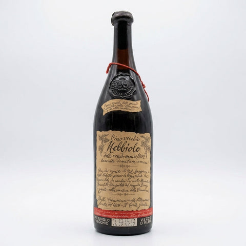 Val Maggiore e degli Ochetti Vezza d'Alba Bersano 1959 – bottle
