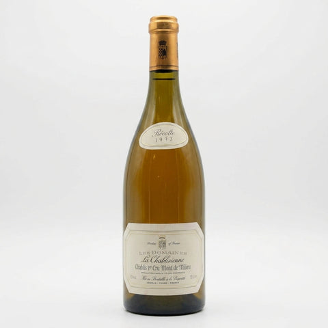Mont de Milieu Chablis 1er Cru 1993 – bottle