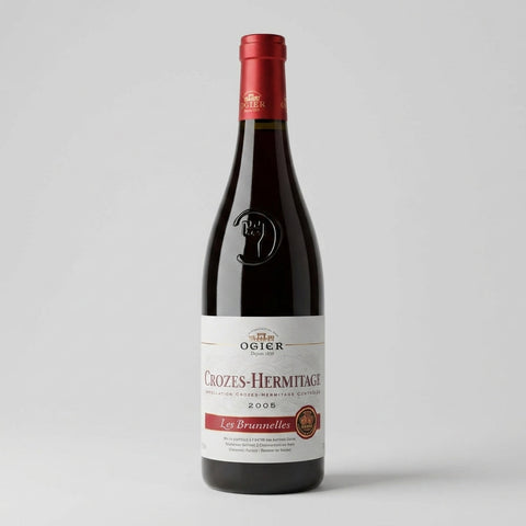 Les Brunnelles Crozes Hermitage Maison Ogier 2005 – bottle