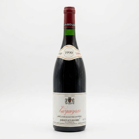 Vacqueyras Jaboulet-Isnard 1990 – bottle
