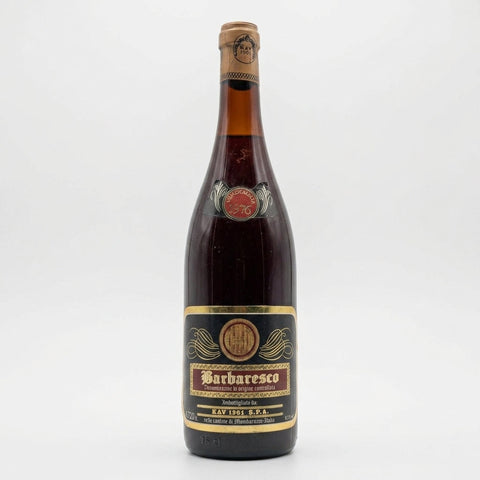 Barbaresco 1976 – bottle