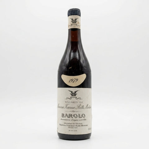 Barolo Maurizio Fracassi 1979 – bottle
