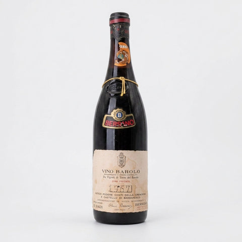 Terre del Barolo Barolo Bersano 1967 – bottle