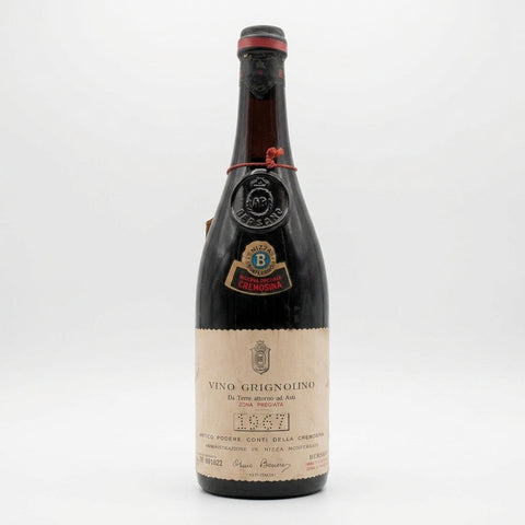 Vino Grignolino - Cremosina Asti Riserva Speciale 1967 Bersano – bottle