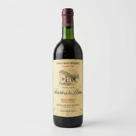 Señorío de los Llanos Valdepeñas Gran Reserva 1978 – bottle