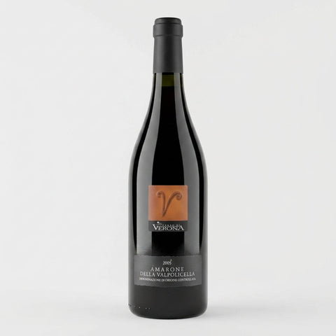 Amarone della Valpolicella Terre di Verona 2005 – bottle