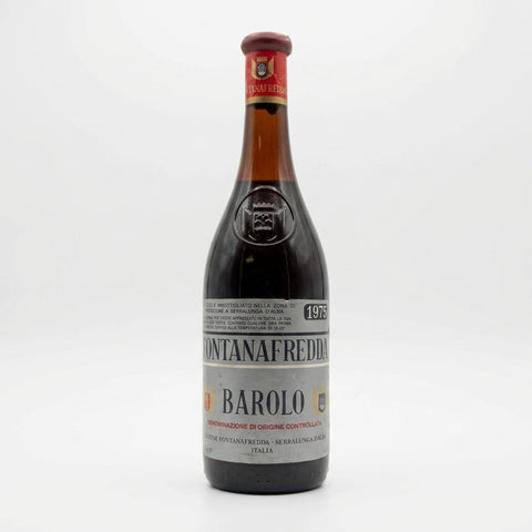 Barolo Fontanafredda 1975 – bottle
