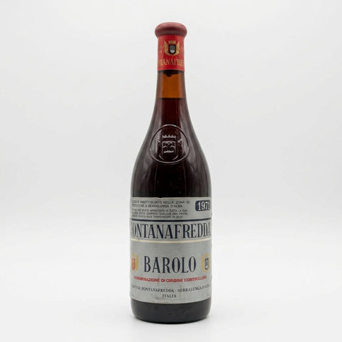 Barolo Fontanafredda 1971 – bottle