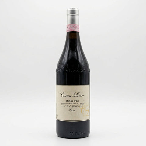 Leon Barolo Cascina Luisin 2003 – bottle