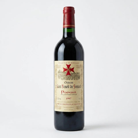 Pomerol Château Saint Benoît de Ferrand 1997 – bottle