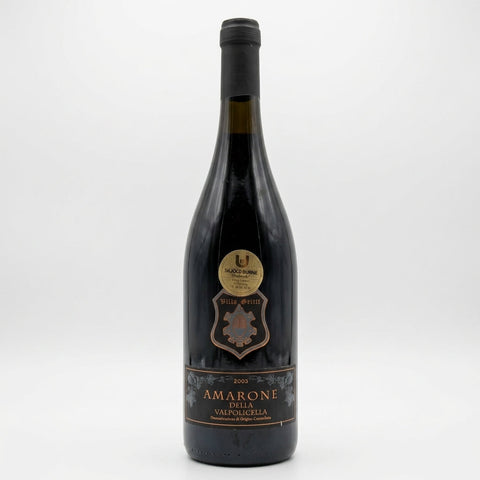 Amarone della Valpolicella Villa Gritti 2003 – bottle