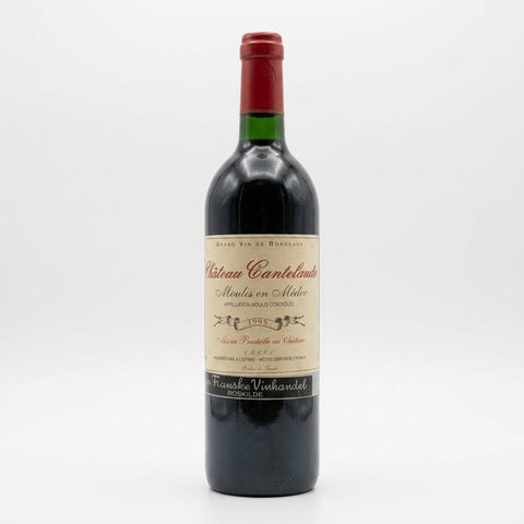 Moulis-en-Médoc Château Cantelaude 1995 – bottle