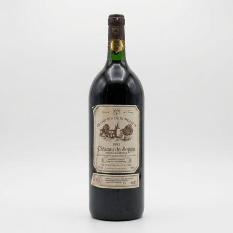 Bordeaux Supérieur Château de Seguin 1992 1,5l Magnum – bottle