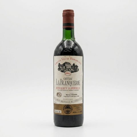 Bordeaux Supérieur Château La Blanquerie 1982 – bottle