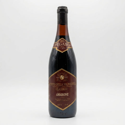 Amarone Recioto della Valpolicella Classico Pegaso 1976 – bottle