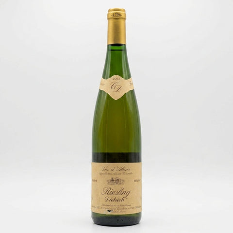 Alsace Réserve Dietrich 2003 – bottle