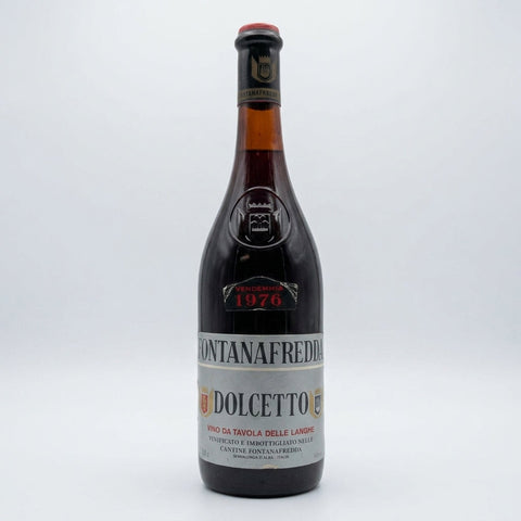 Dolcetto Langhe Fontanafredda 1976 – bottle