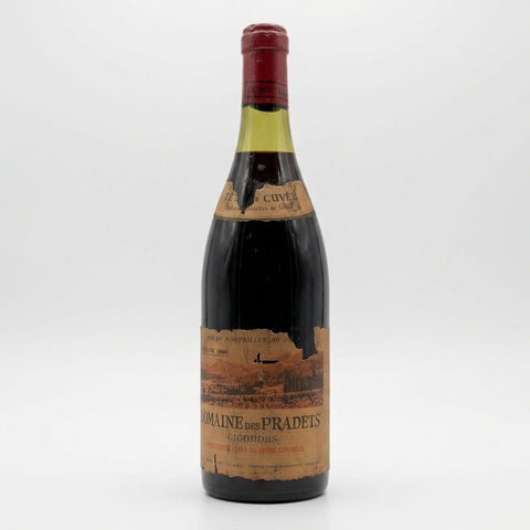 Domaine des Pallières Gigondas Domaine Pierre Quiot 1966 – bottle