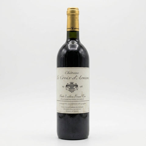 Château La Croix d'Armens Saint Émilion Grand Cru 1998 – bottle