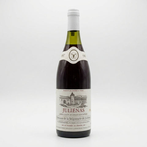 Juliénas Domaine de la Seigneurie de Juliénas 1987 – bottle