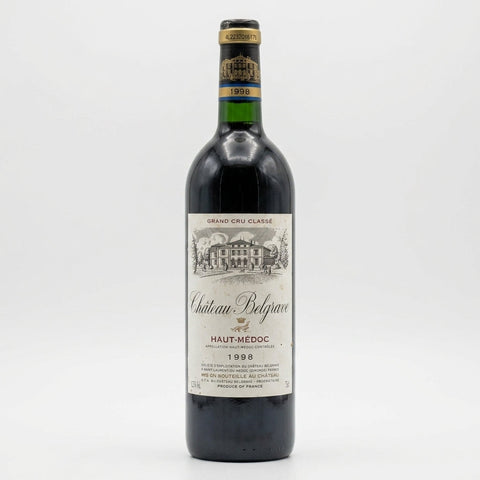Haut Médoc Grand Cru Classé Château Belgrave 1998 – bottle