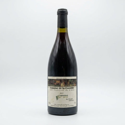 Costières de Nîmes Domaine de la Coustille 2001 – bottle