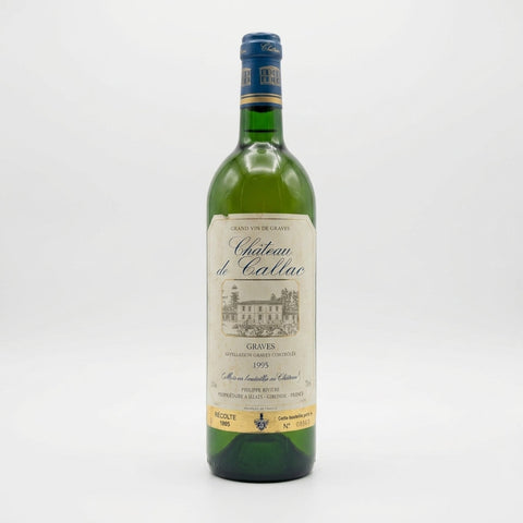 Graves Château de Callac 1995 – bottle