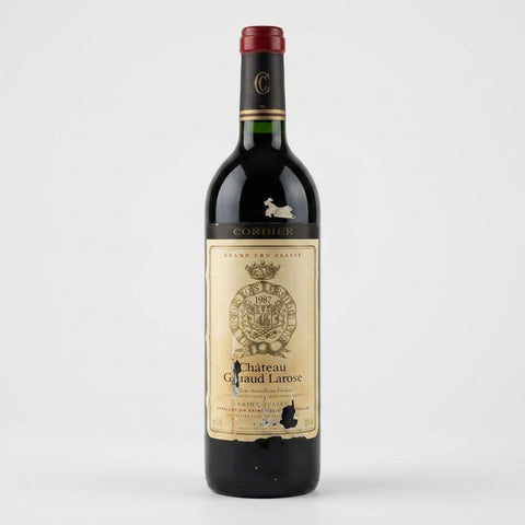 Saint Julien Grand Cru Classé Château Gruaud Larose 1987 – bottle