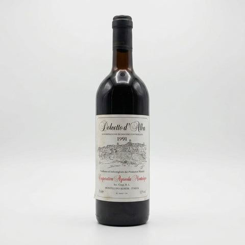 Dolcetto d'Alba Cooperativa Agricola Montelupo 1991 – bottle