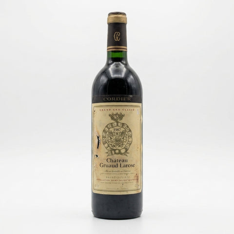 Saint Julien Grand Cru Classé Château Gruaud Larose 1987 – bottle