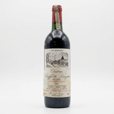 Médoc Cru Bourgeois Château Laffitte Laujac 1987 – bottle