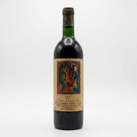 Côtes de Castillon Château Haut Gallot 1985 – bottle