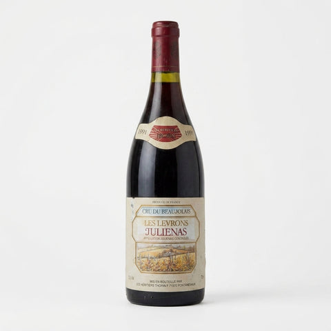 Les Levrons Juliénas Les Héritiers Thorin 1991 – bottle