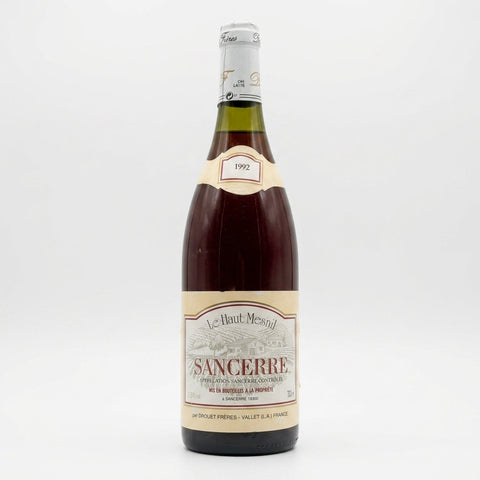 Le Haut Mesnil Sancerre Drouet Frères 1992 – bottle