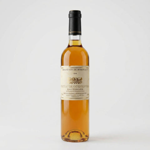 Sauternes Château Grandes Bernisses 1998 – bottle