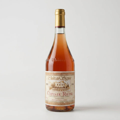 Côtes du Rhône Château Signac 1990 – bottle